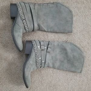 Gray Boots